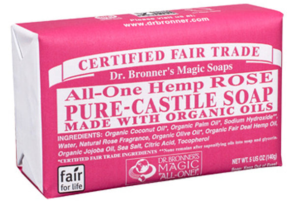 Rose Castile Bar Soap - 5 oz.