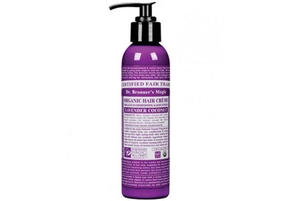 Organic Lavender Coconut Hair Crme - 6 oz.