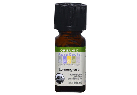 Organic Lemongrass Essential Oil 