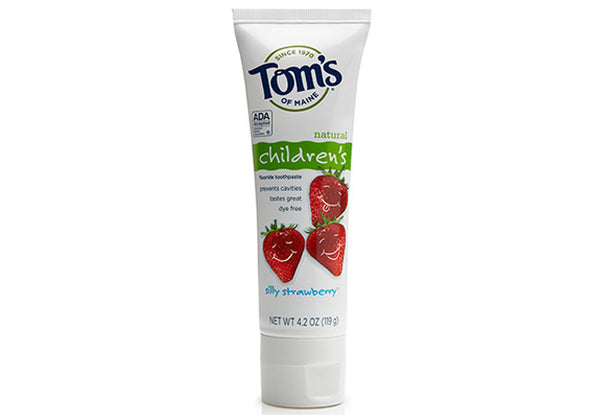 Silly Strawberry Toothpaste; with Fluoride 