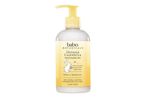 Babo Botanicals Oatmilk Calendula Moisturizing Baby Lotion